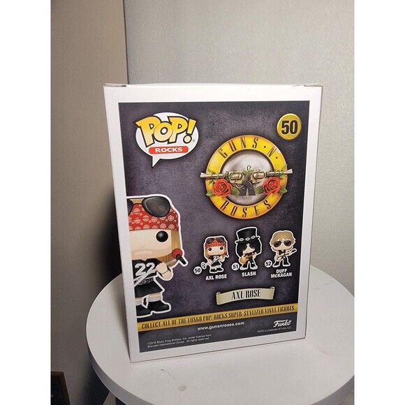 Axl Rose Guns N Roses Vinyl Bobble toy #50 - Picture 3 of 6